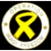 OPERATION IRAQI FREEDOM YELLOW RIBBON PIN