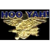 USN NAVY SEAL PIN HOO YAH CHEER PIN