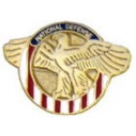 HONORABLE SERVICE NATIONAL DEFENSE RUPTURED DUCK PIN