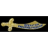OPERATION ENDURING FREEDOM AFGHANISTAN GOLD SWORD PIN