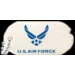 USAF AIR FORCE DOGTAG NEW LOGO PIN