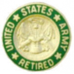 US ARMY RETIRED PIN