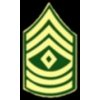 US ARMY FIRST SERGEANT E-8 CHEVRONS PIN