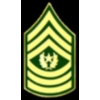 US ARMY COMMAND SERGEANT MAJOR E-9 CHEVRONS PIN