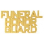 FUNERAL HONOR GUARD PIN SCRIPT MILITARY PIN