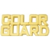 COLOR GUARD PIN CUTOUT SCRIPT COLOR GUARD PIN