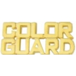 COLOR GUARD PIN CUTOUT SCRIPT COLOR GUARD PIN