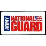 ARMY NATIONAL GUARD SQUARE PIN