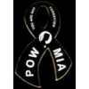 POW MIA BLACK RIBBON PIN