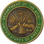 US ARMY DEPARTMENT OF THE ARMY INSIGNIA PIN