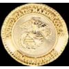 USMC MARINE CORPS GOLD SEMPER FI ROUND PIN