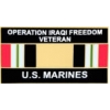 USMC MARINE CORPS OPERATION IRAQI FREEDOM VETERAN PIN