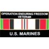 USMC MARINE CORPS OPERATION ENDURING FREEDOM AFGHANISTAN VETERAN PIN