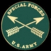 US ARMY SPECIAL FORCES LOGO ROUND PIN