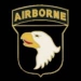 US ARMY 101ST AIRBORNE DIVISION SCREAMIN EAGLES INSIGNIA PIN