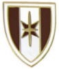 US ARMY 44TH MEDICAL BRIGADE LOGO PIN