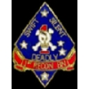 USMC MARINE CORPS 1ST MARINE RECON PIN