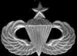 US ARMY SENIOR PARACHUTIST JUMP WING PIN