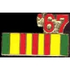 VIETNAM VETERAN SERVICE RIBBON 1967 PIN