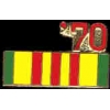 VIETNAM VETERAN SERVICE RIBBON 1970 PIN