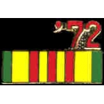 VIETNAM VETERAN SERVICE RIBBON 1972 PIN