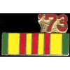 VIETNAM VETERAN SERVICE RIBBON 1973 PIN