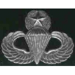 US ARMY MASTER PARATROOPER WING PIN