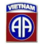 US ARMY 82ND AIRBORNE VIETNAM PIN