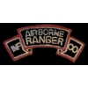 US ARMY RANGERS AIRBORNE RIBBON SCHROLL PIN