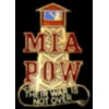 POW MIA THEIR WAR IS NOT OVER PIN