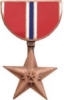 US MILITARY BRONZE STAR MINI MEDAL PIN