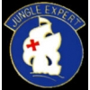 US ARMY JUNGLE EXPERT LOGO PIN