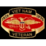 VIETNAM VETERAN 1959-1975 PIN