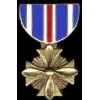 US ARMED FORCES DISTINGUISHED FLYING CROSS MINI MEDAL PIN