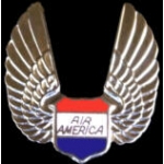CIA AIR AMERICA PIN WINGS UP US AIRLINE PIN