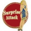 SURPRISE ATTACK NOSE ART PIN SURPRISE ATTACK NOSE ART PIN