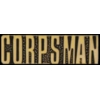 CORPSMAN PIN NAVY, MARINE, MEDICAL SCRIPT PIN