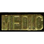 MEDIC GOLD SCRIPT PIN