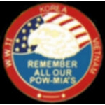 POW MIA REMEMBER ALL OUR PIN
