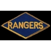 US ARMY RANGERS TRIANGLE MINIPATCH RANGERS PIN