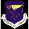 USAF PINS US AIR FORCE ALASKAN AIR COMMAND LOGO PIN