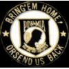 POW MIA BRING EM HOME CIRCLE PIN