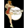 MEMPHIS BELLE (RED) RIGHT NOSE ART PIN