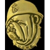 USMC MARINE CORPS BULLDOG HEAD WITH HELMET