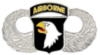 US ARMY 101ST AIRBORNE DIVISION SCREAMIN EAGLES LG JUMP PIN