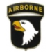 US ARMY 101ST AIRBORNE DIVISION SCREAMIN EAGLES LG CSIB PIN