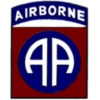 US ARMY 82ND AIRBORNE LARGE LOGO PIN