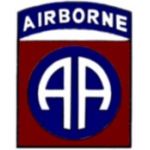 US ARMY 82ND AIRBORNE LARGE LOGO PIN