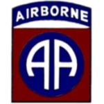 US ARMY 82ND AIRBORNE LARGE LOGO PIN