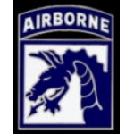 US ARMY 18TH AIRBORNE CORPS INSIGNIA LG CSIB PIN
